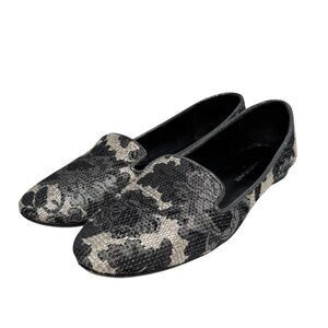 DONALD J. PLINER DENDASP FLORAL BROCADE LOAFERS SZ 9.5